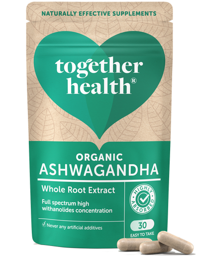 Together Health - Ashwagandha Supplement – Organic – 30 Capsules