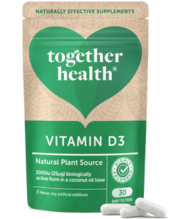 Together Health - Vitamin D – Vegan D3 – 30 Capsules